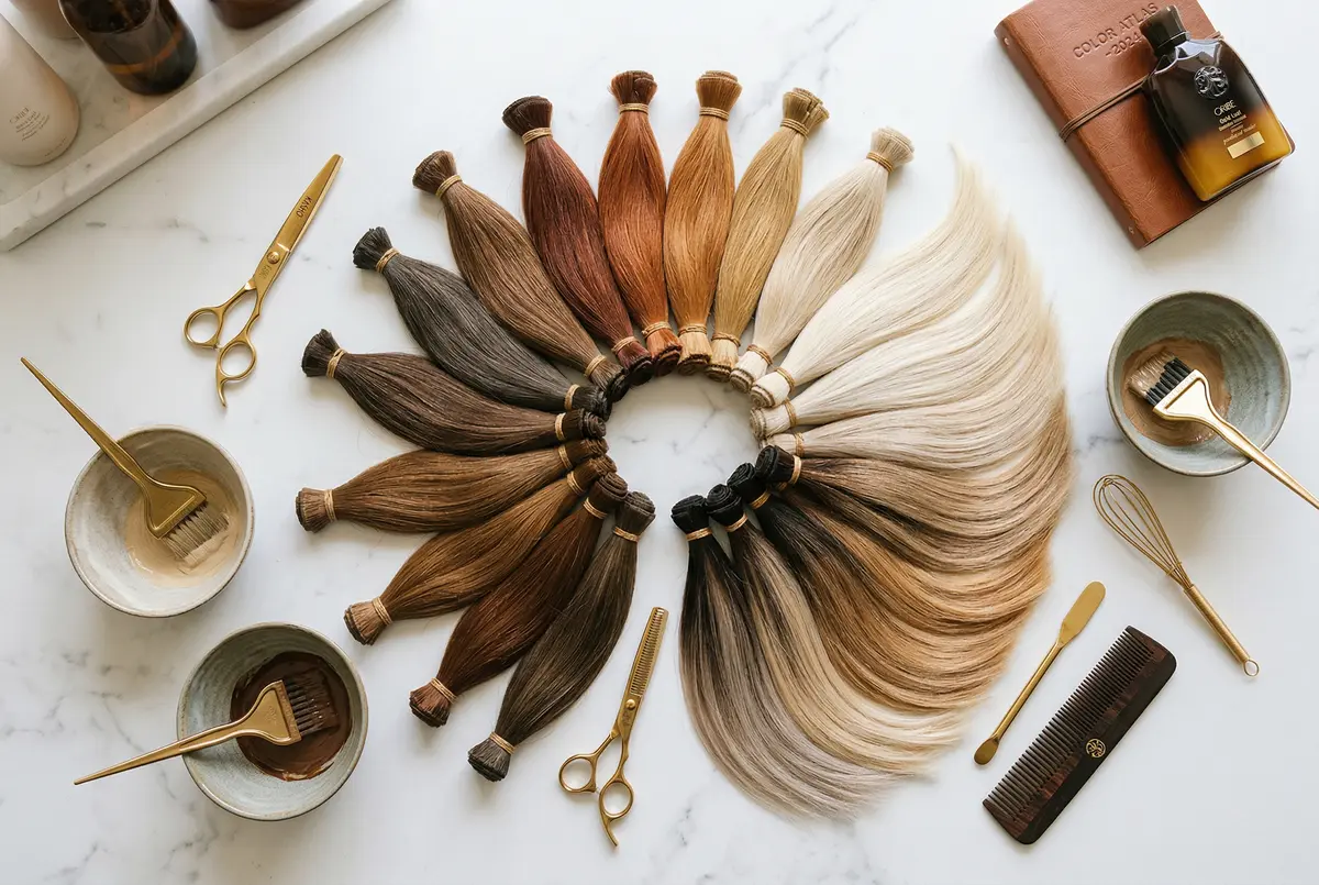 Umění přizpůsobení: Maximalizace potenciálu barevných svazků vlasů